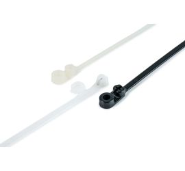 Ty-Rap® - Kunststof kabelbinders - RVS sluiting - Met bevestigingsoog