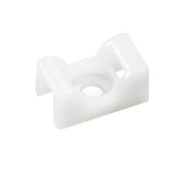 ABB - Zadels met schroefbevestiging voor kunststof kabelbinders - Met schroefbevestiging - Naturel - 14,2mm - 100 stuks