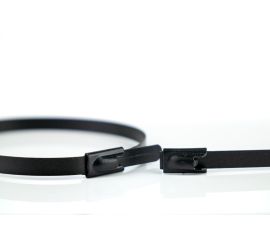 Ty-Met® - RVS kabelbinders - Ball-Lock sluiting - Gecoat - 840x7,9xmm - 100 stuks