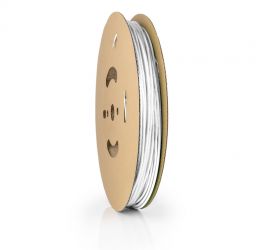 Een rol witte dunwandige krimpkous, H-5(3X)-F, 150 meter, van het merk Hongshang.